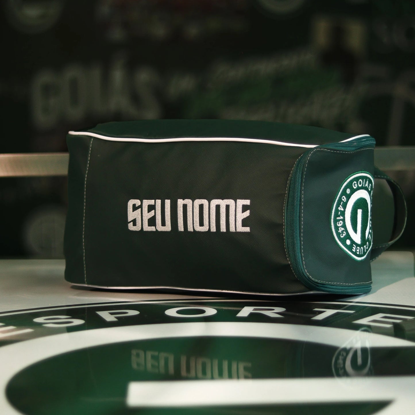 Porta Chuteira Oficial Goiás Personalizado | Proteção, Praticidade e Seu Nome – LEGEND