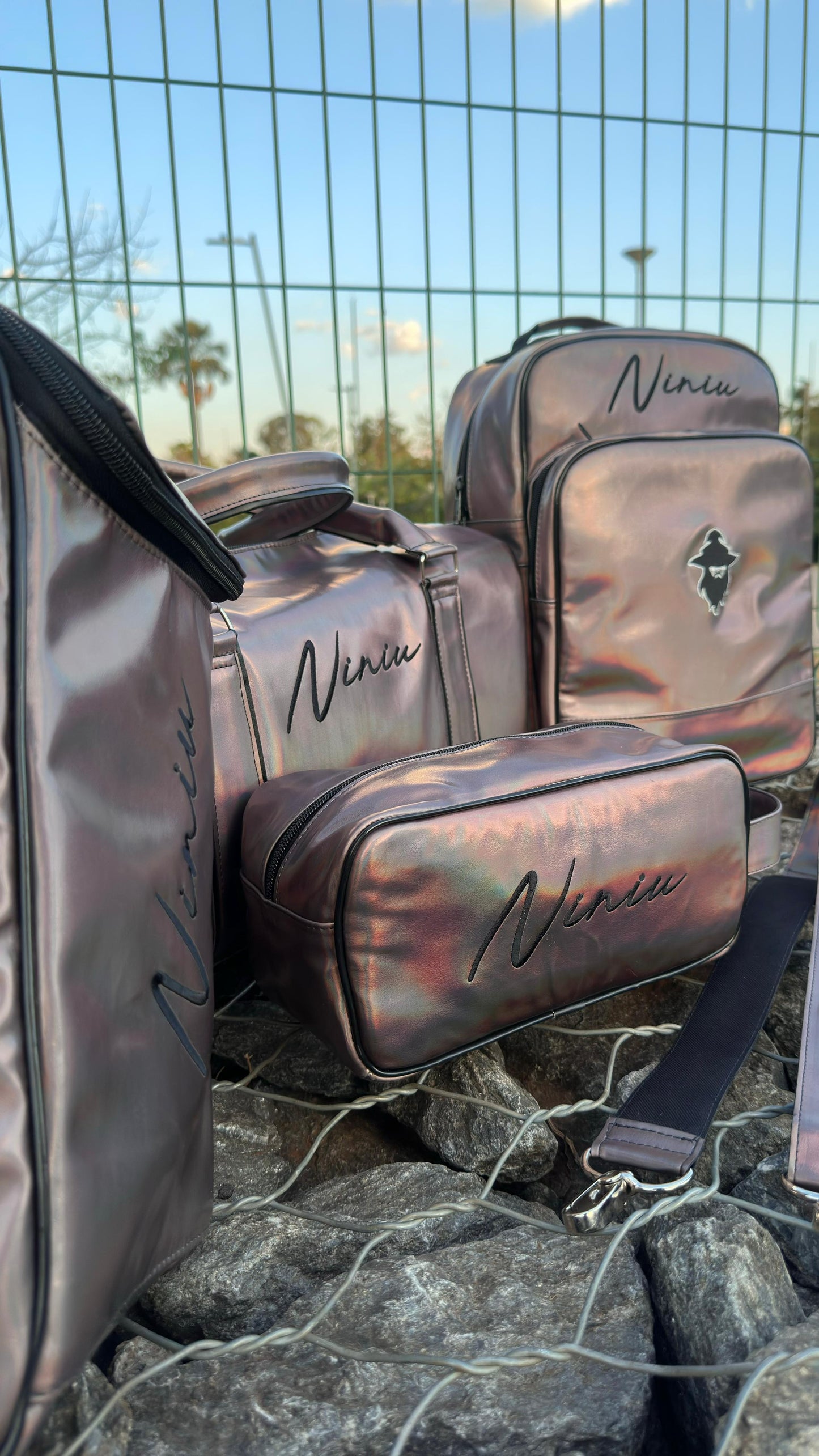 Porta Chuteira Ouro Rosa Personalizado | Estilo, Exclusividade e Seu Nome – LEGEND