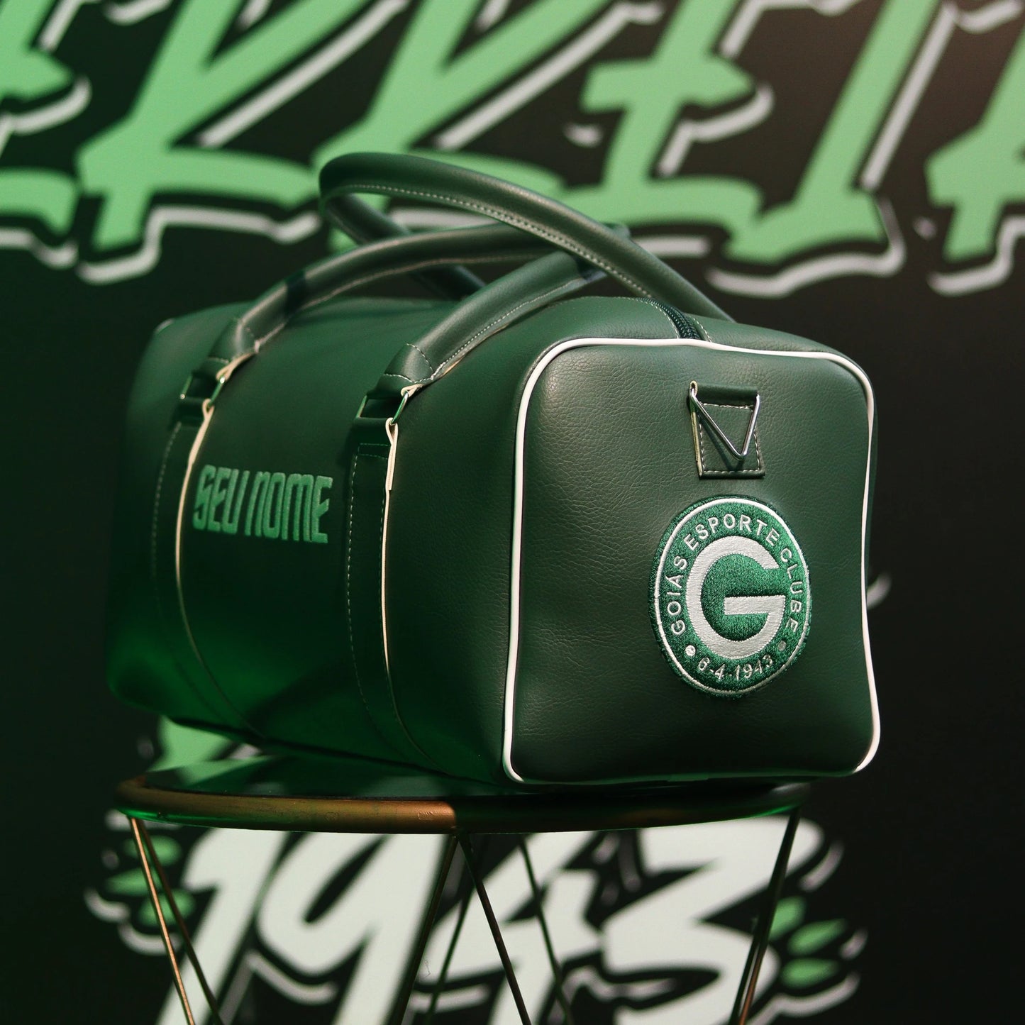 Mala Baú Oficial Goiás Personalizada | Espaço, Estilo e Seu Nome – LEGEND